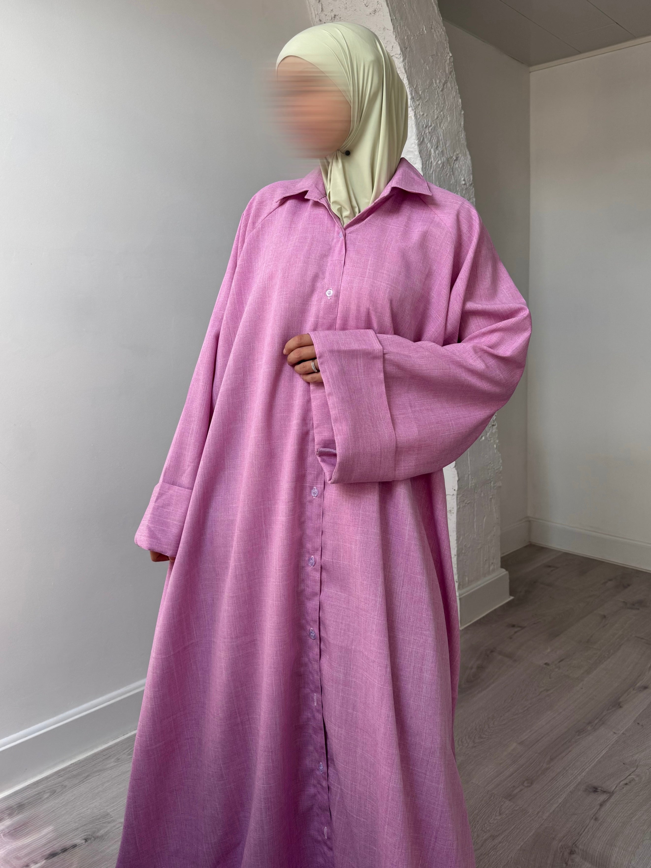 Robe chemise Rose