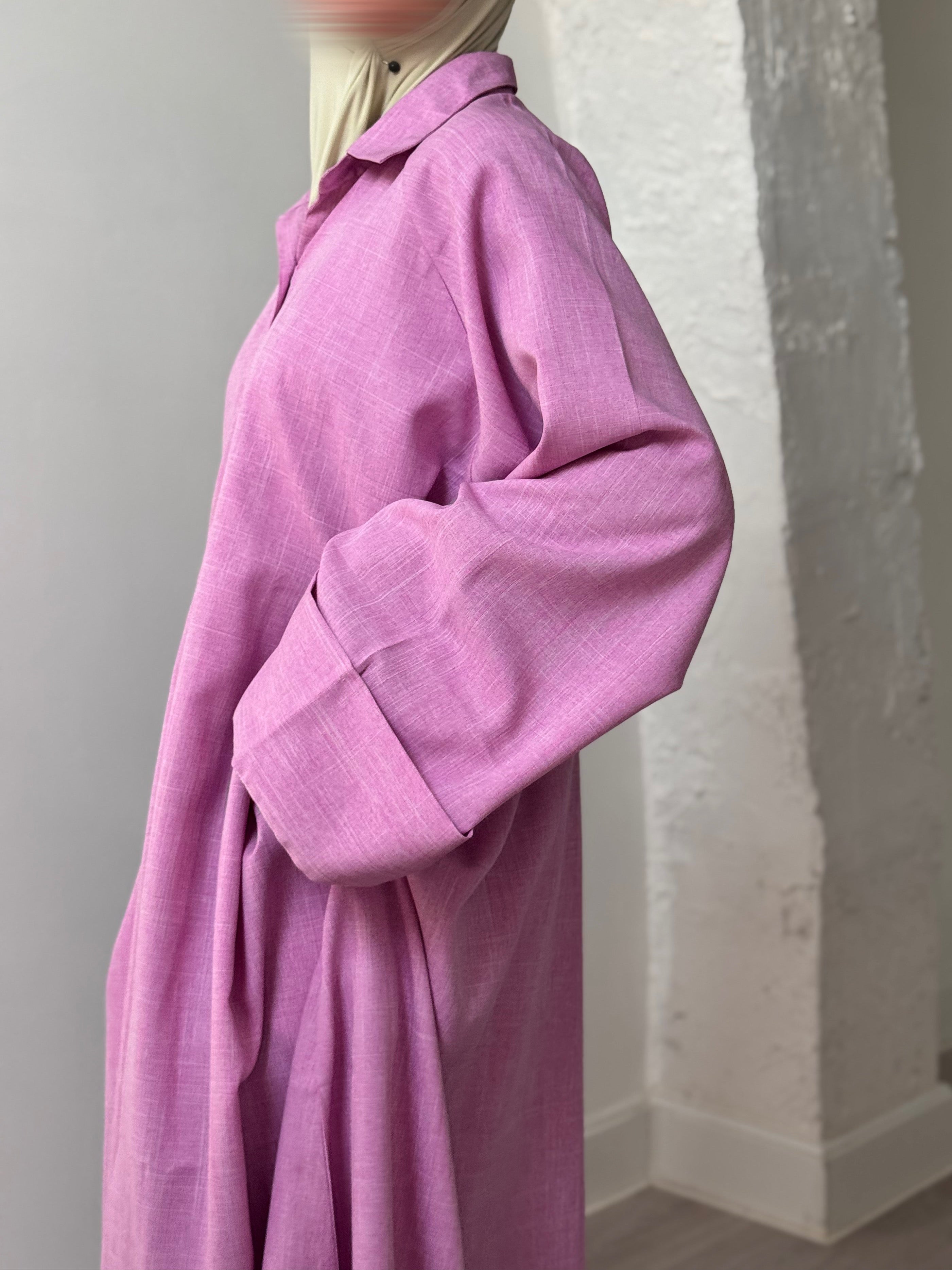 Robe chemise Rose